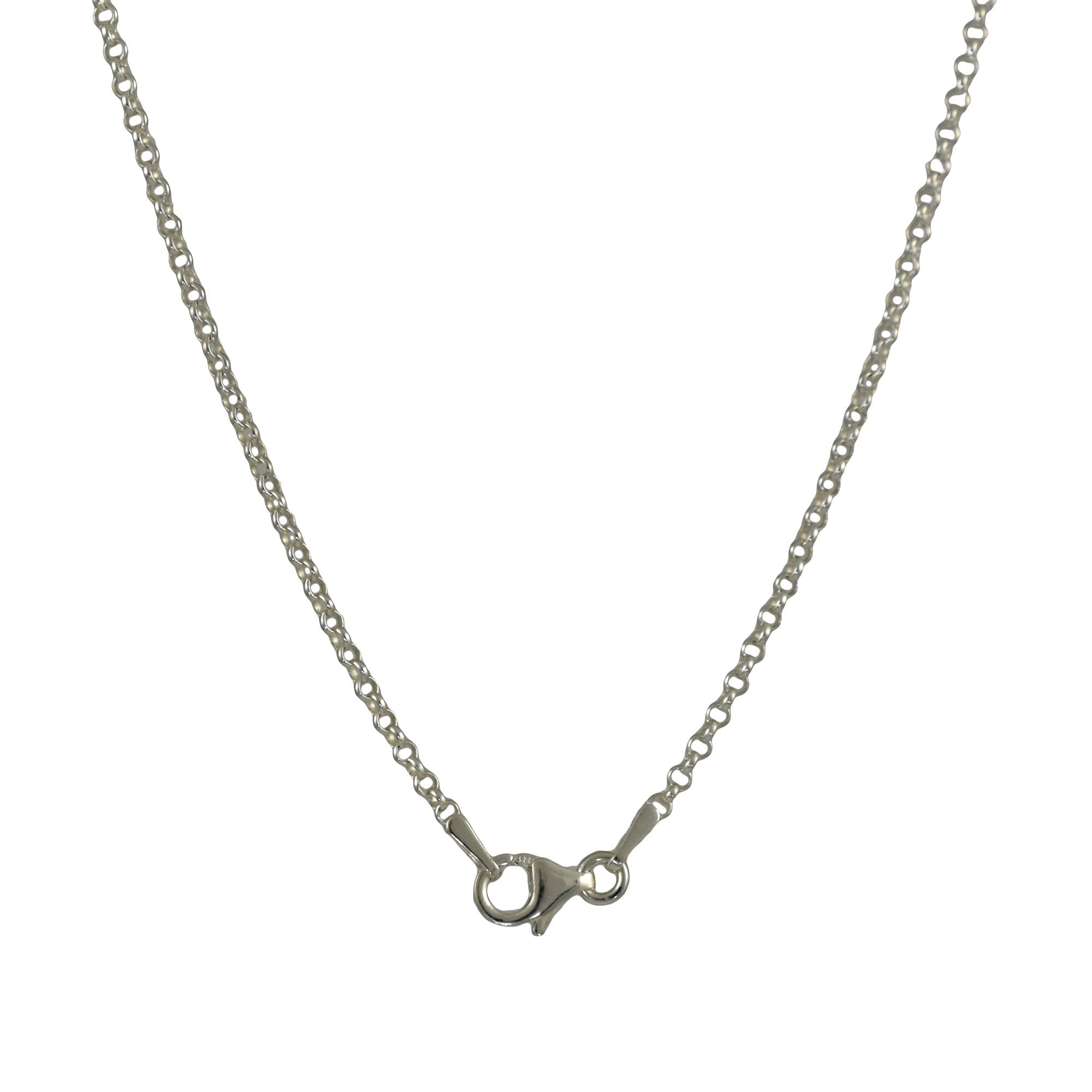 Classic Rolo Sterling Silver Chain Necklace 50cm