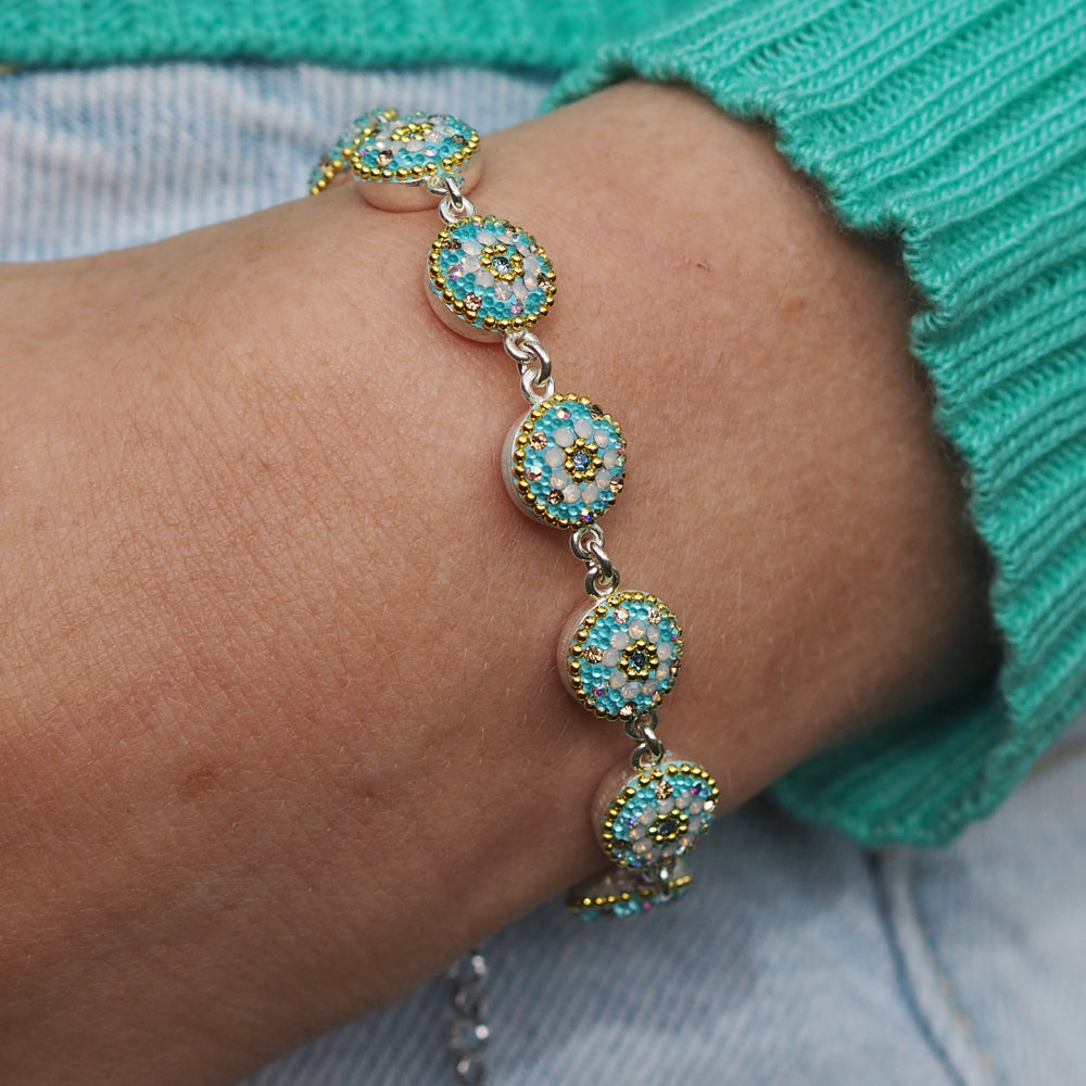 Allegra Round Daisy Dream TQ Bracelet