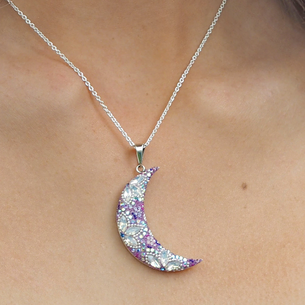 Allegra Moon Lilac Dream Large Pendant