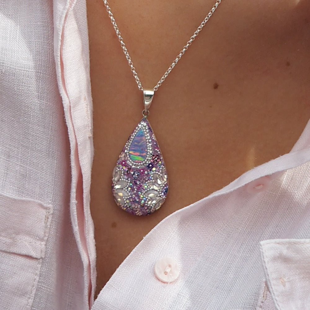 Allegra Lilac Dream Pendant