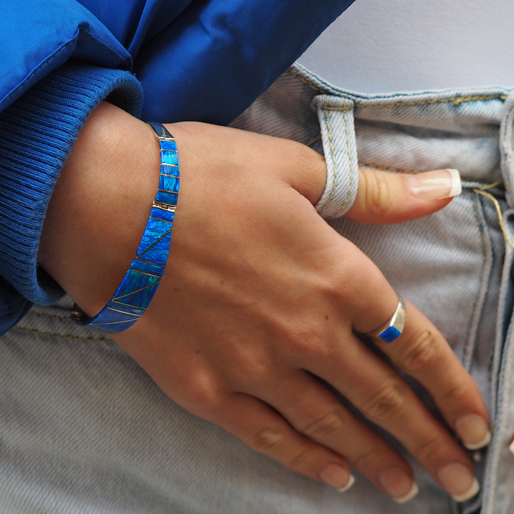 Flinder Nouveau Blue Bracelet