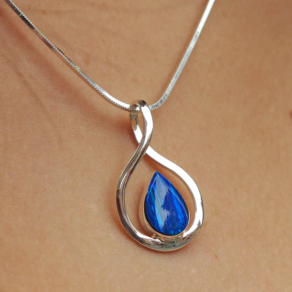 Flinder Blue Renoir Pendant