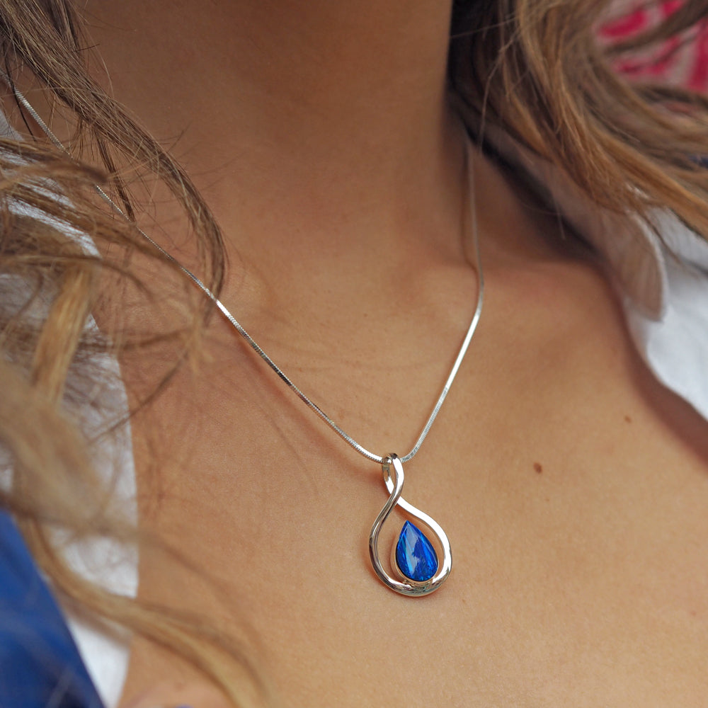 Flinder Blue Renoir Pendant