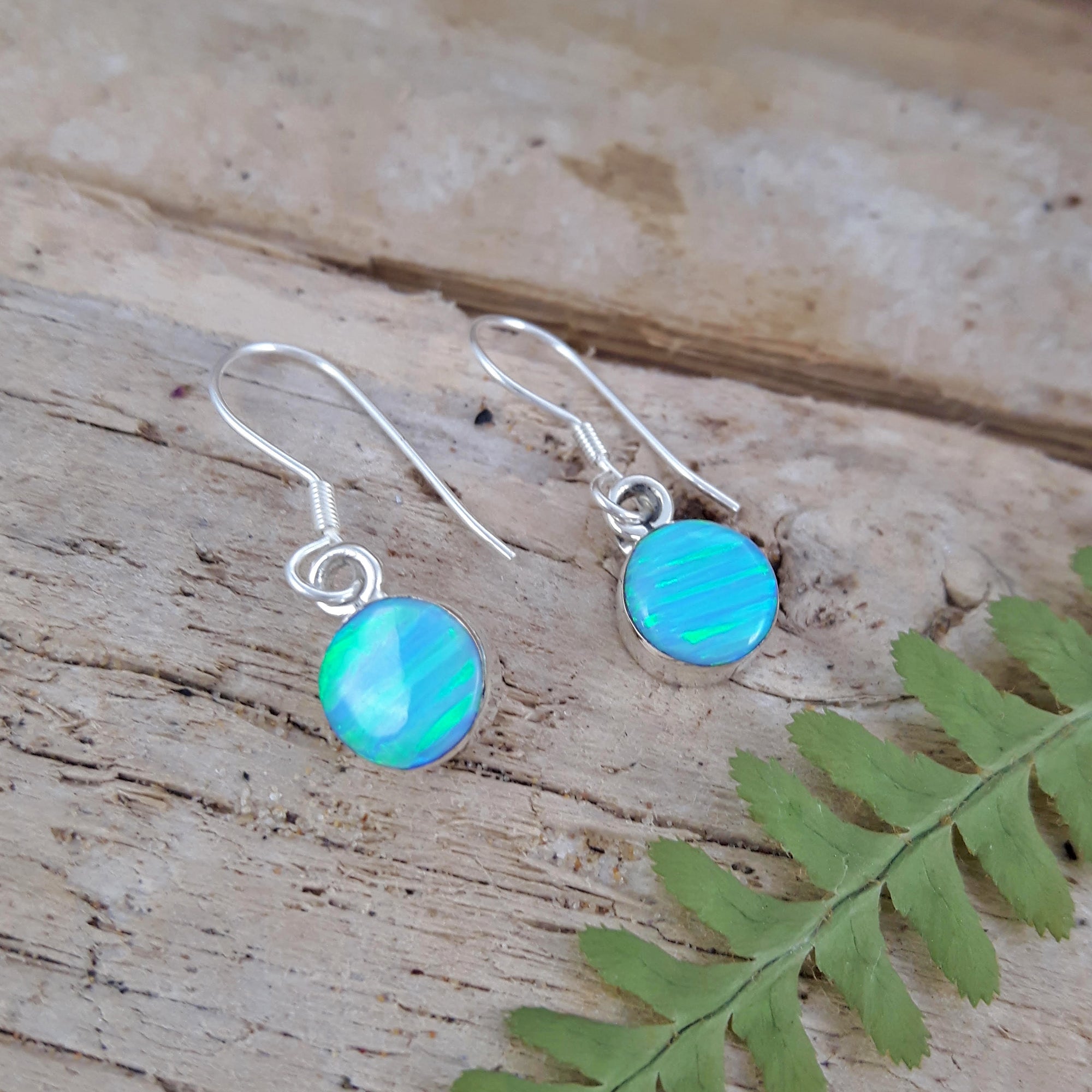 Flinder Turquoise Dotty Drop Earrings