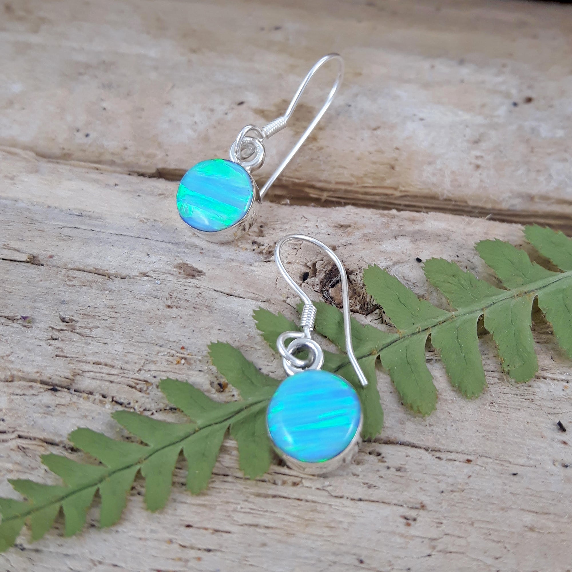 Flinder Turquoise Dotty Drop Earrings