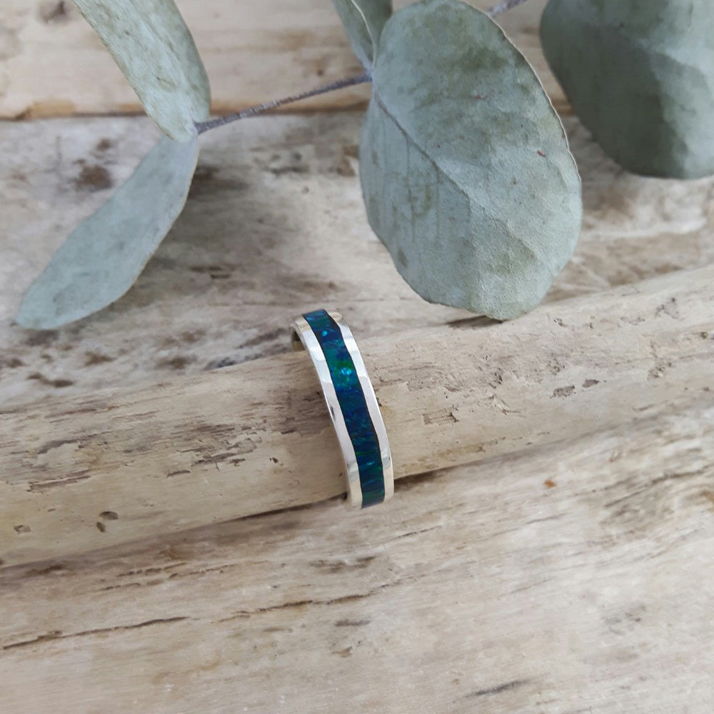 Flinder Emerald Opal Ring