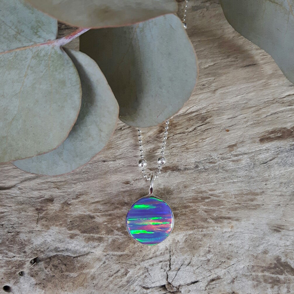 Flinder Lavender Dotty Small Pendant