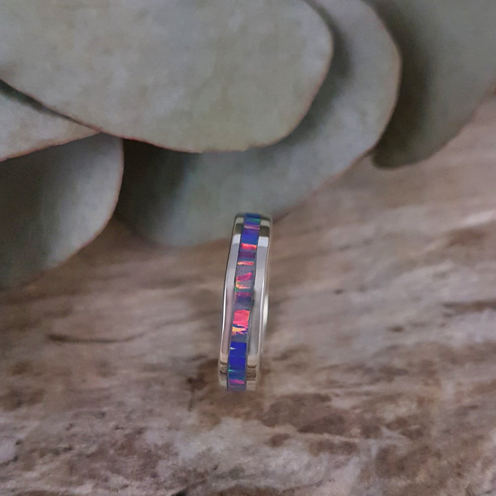 Flinder Lavender Opal Ring