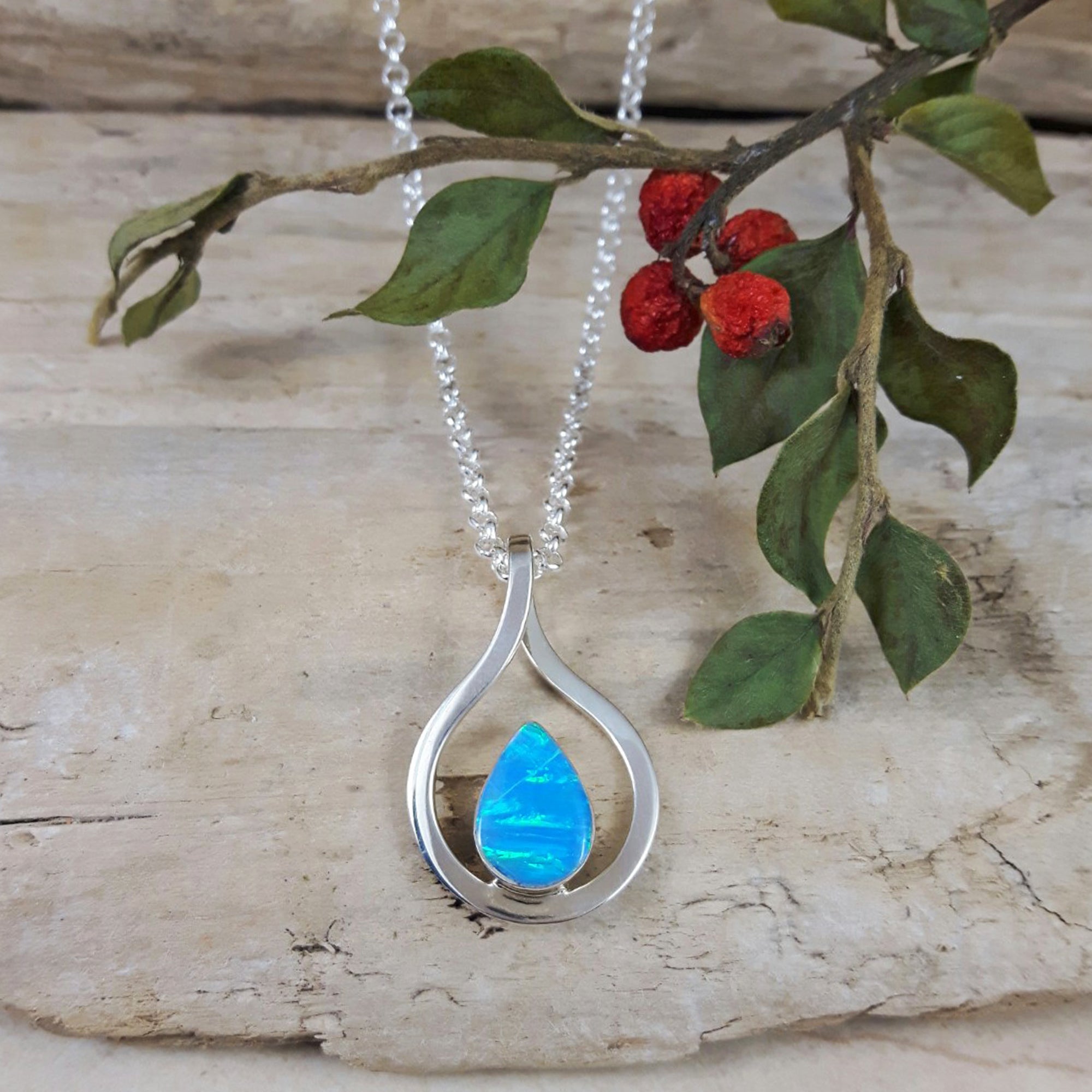 Flinder Turquoise Renoir Pendant