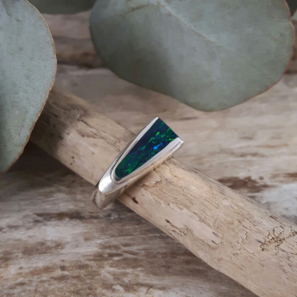 Flinder Rio Emerald Ring