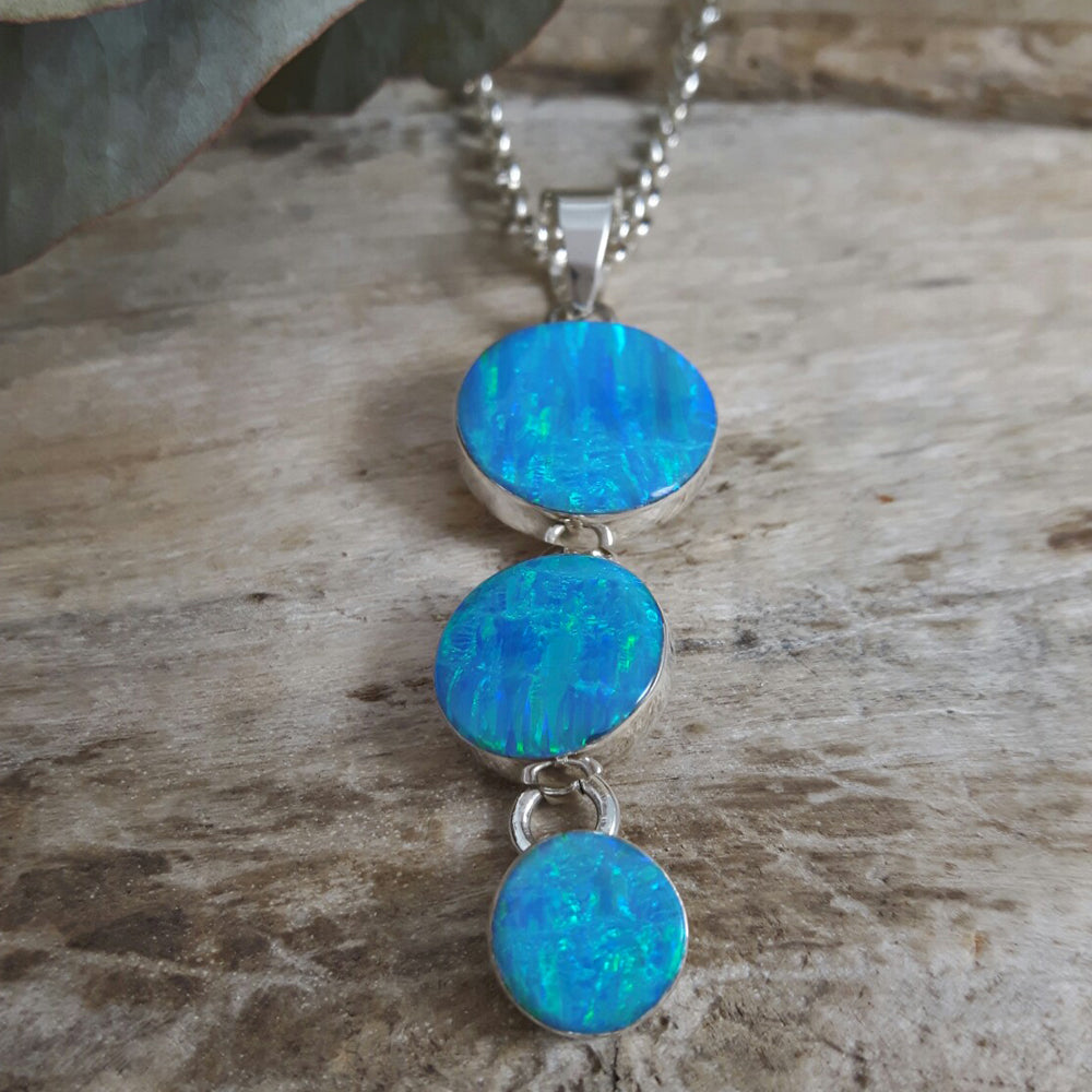 Flinder Turquoise Dotty Pendant