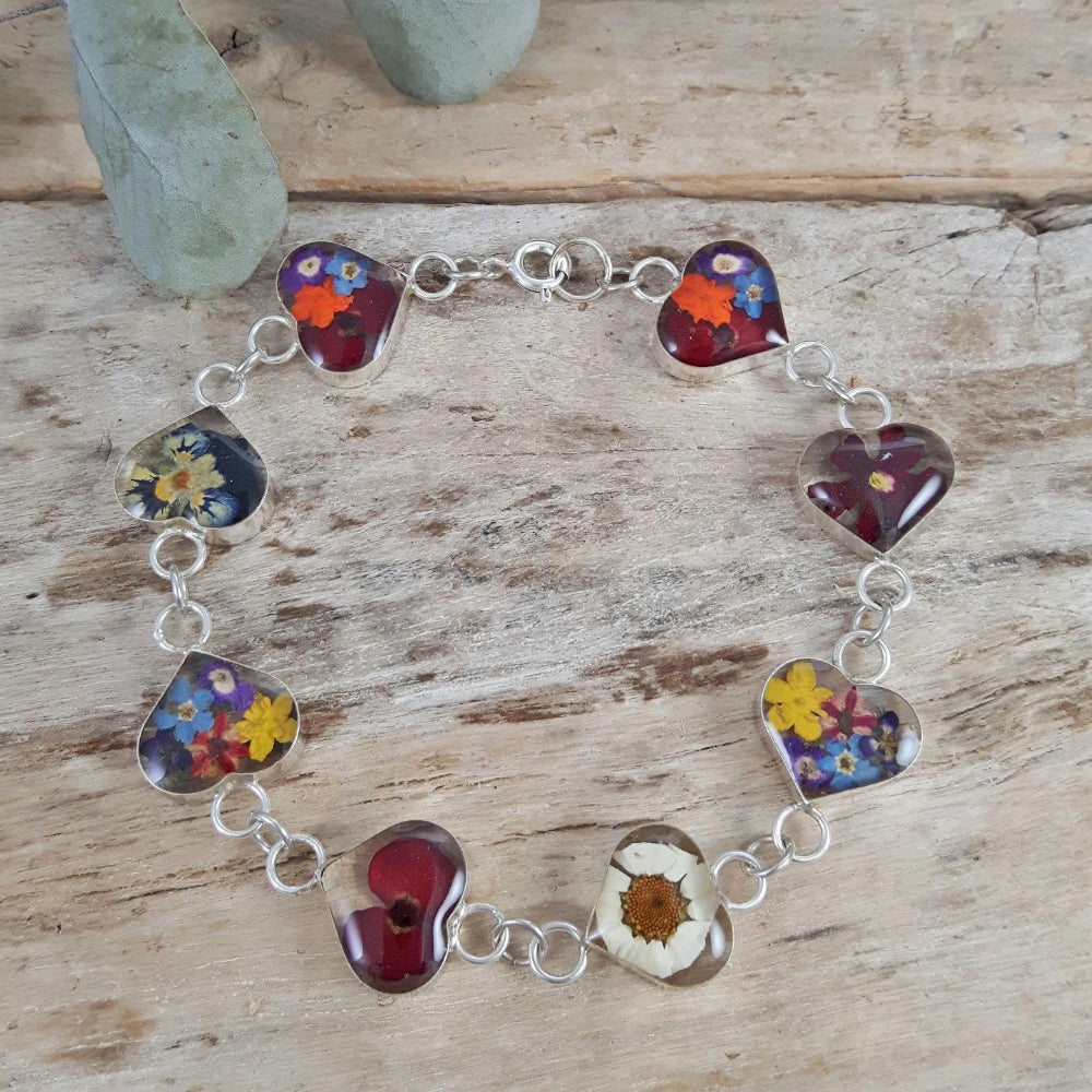 Flores Heart Large Bracelet