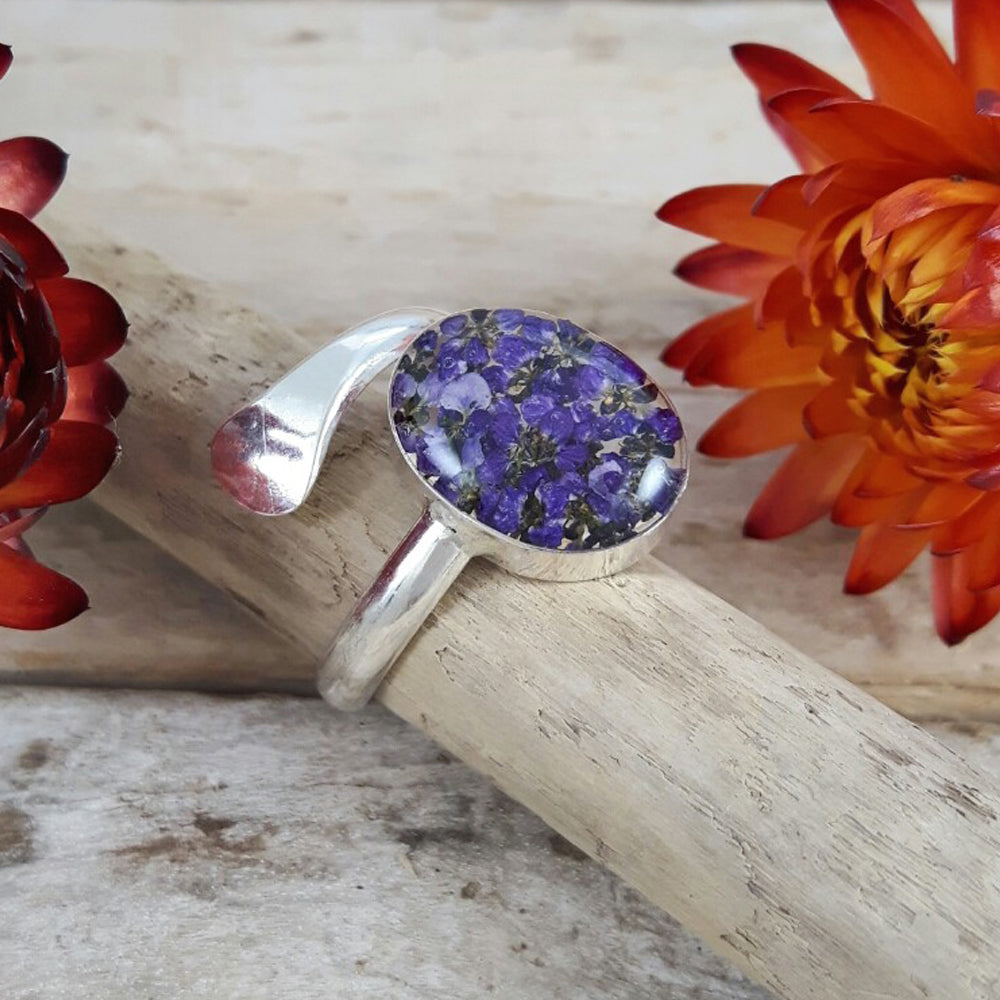 Flores Heather Adjustable Ring