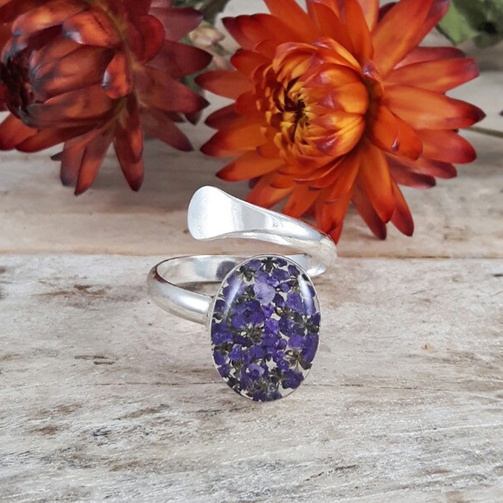 Flores Heather Adjustable Ring