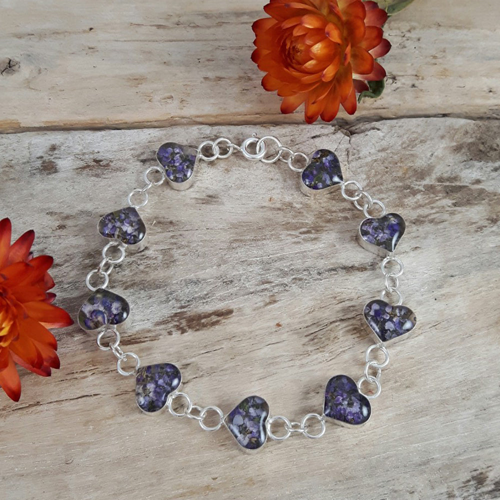 Flores Heather Heart Medium Bracelet