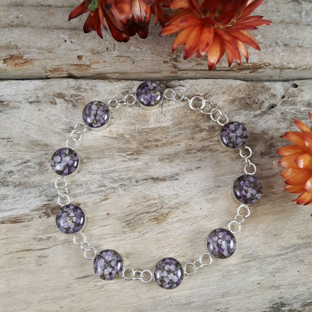 Flores Heather Round Medium Bracelet