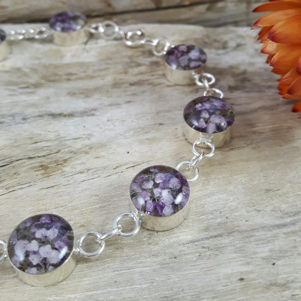 Flores Heather Round Medium Bracelet