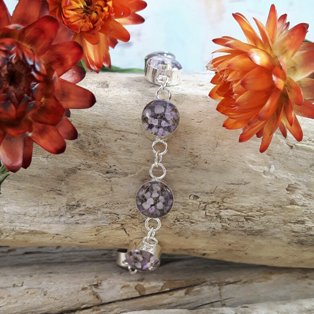 Flores Heather Round Medium Bracelet