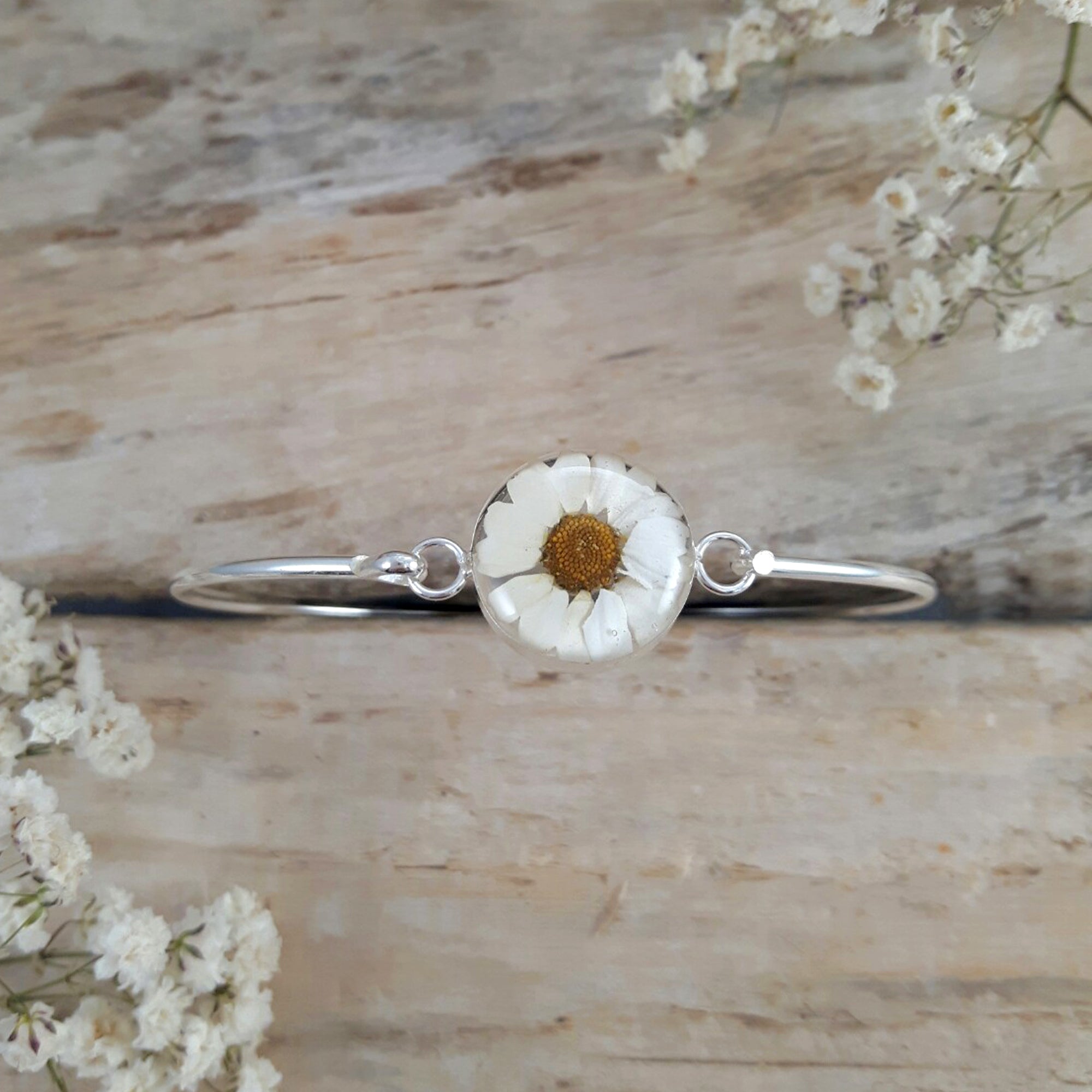 Flores Daisy Round Bangle