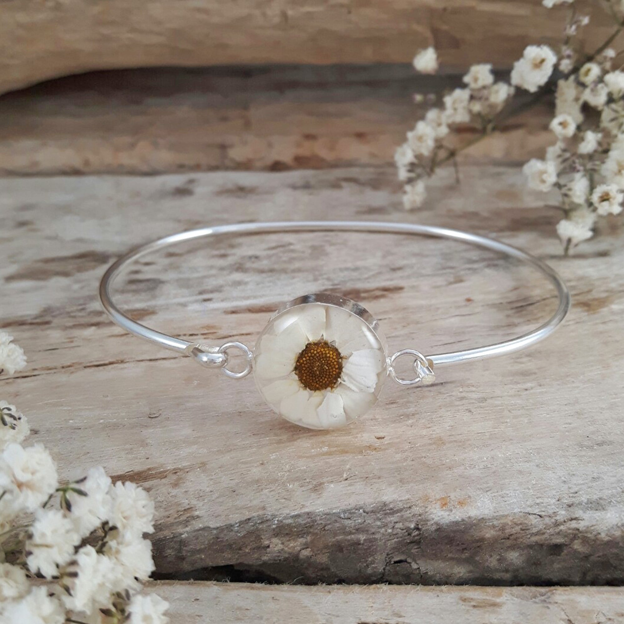 Flores Daisy Round Bangle