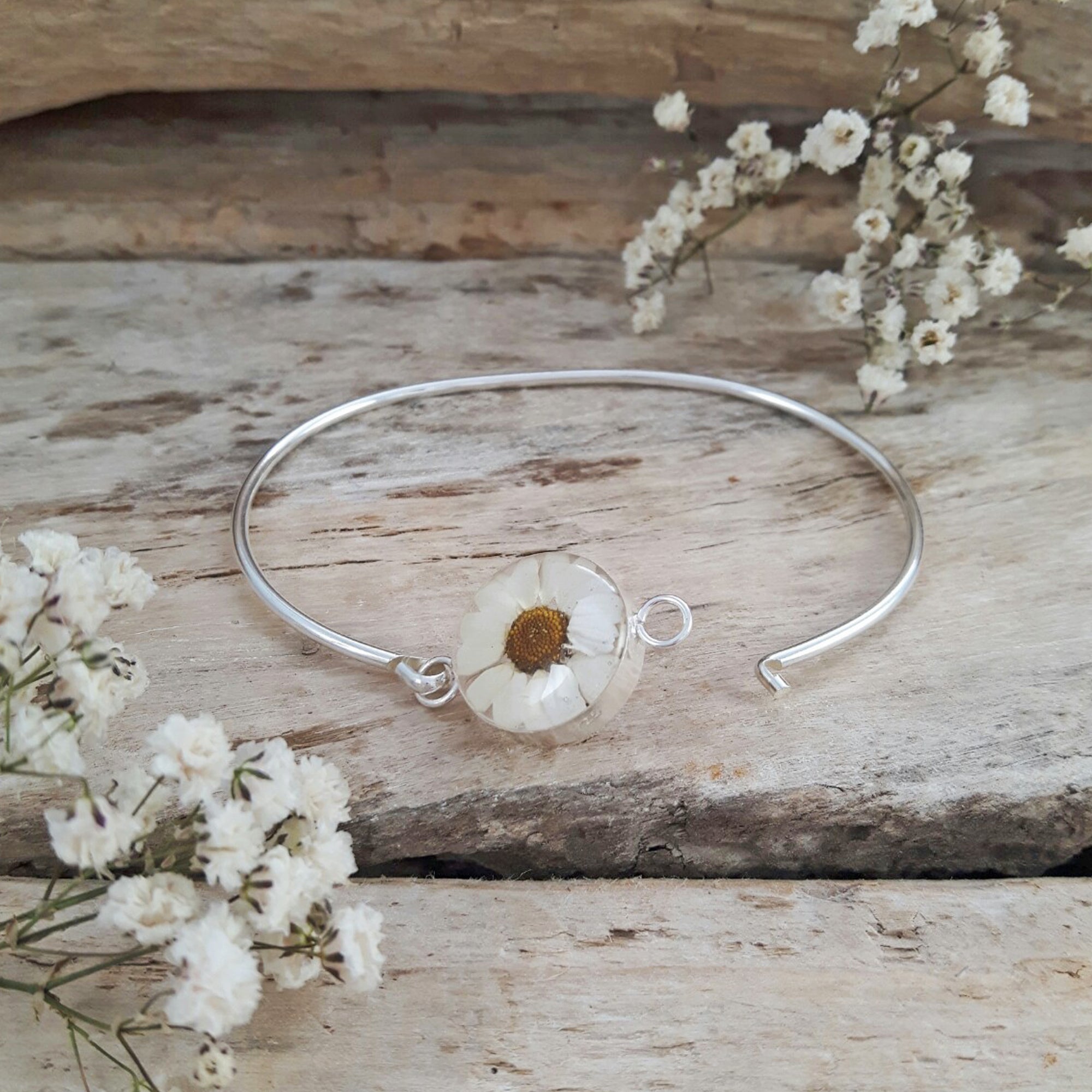 Flores Daisy Round Bangle