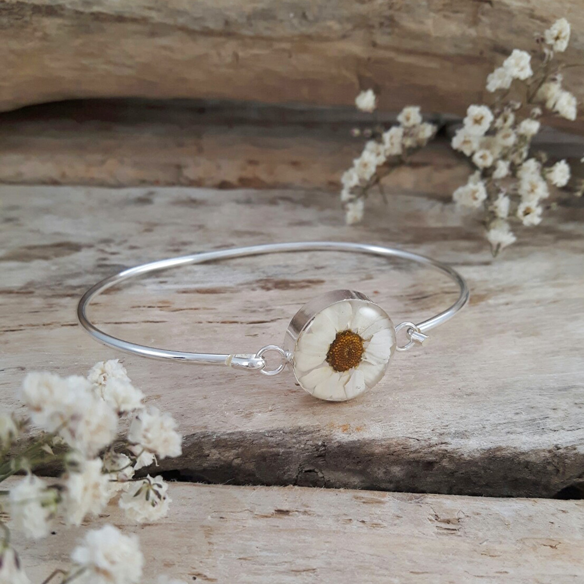 Flores Daisy Round Bangle