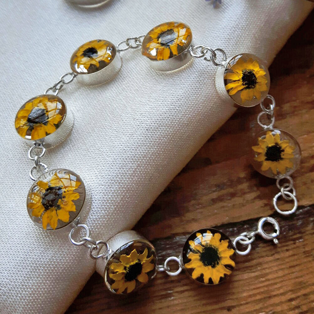 Flores Sunflower Round L Bracelet