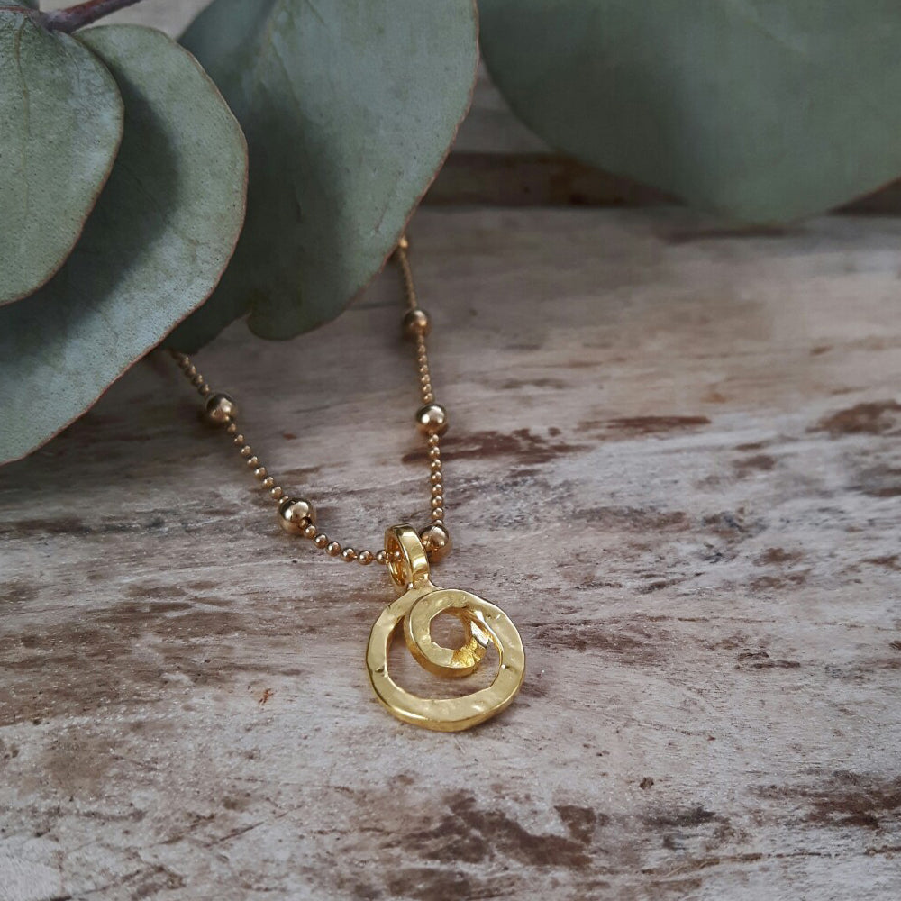 Foresta Caracol Mini Gold Pendant