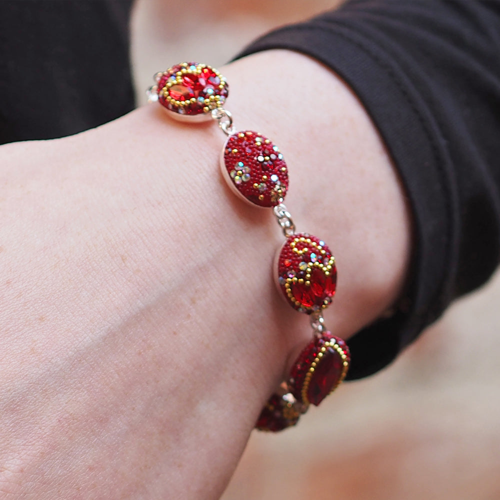 Allegra Red Bracelet