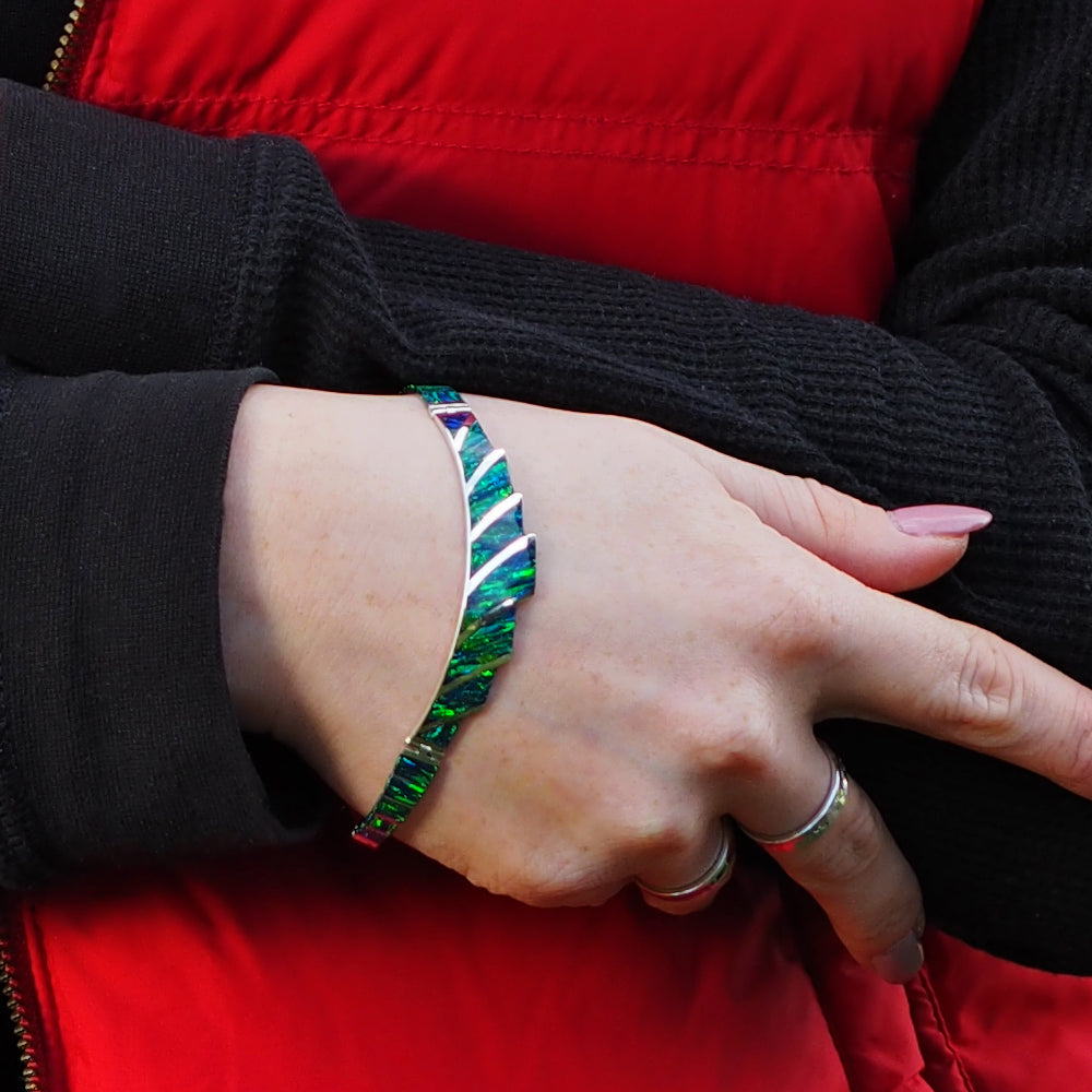 Flinder Guinevere Emerald Bracelet