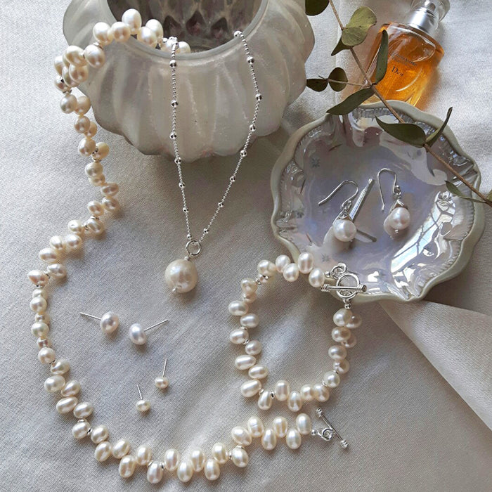Ella White Pearl Bracelet  Palenque Jewellery