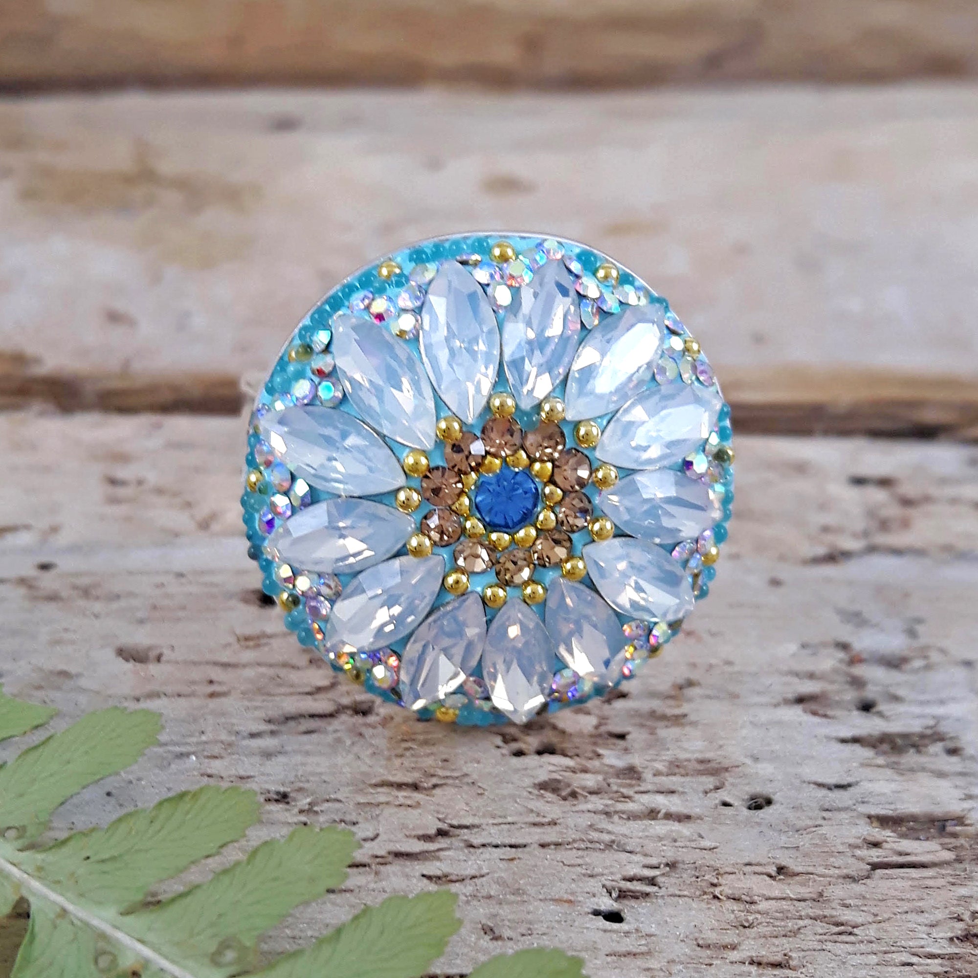 Allegra Daisy Dream TQ Disc Adjustable Ring