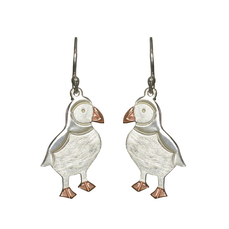 Duet Percy Puffin Drop Earrings