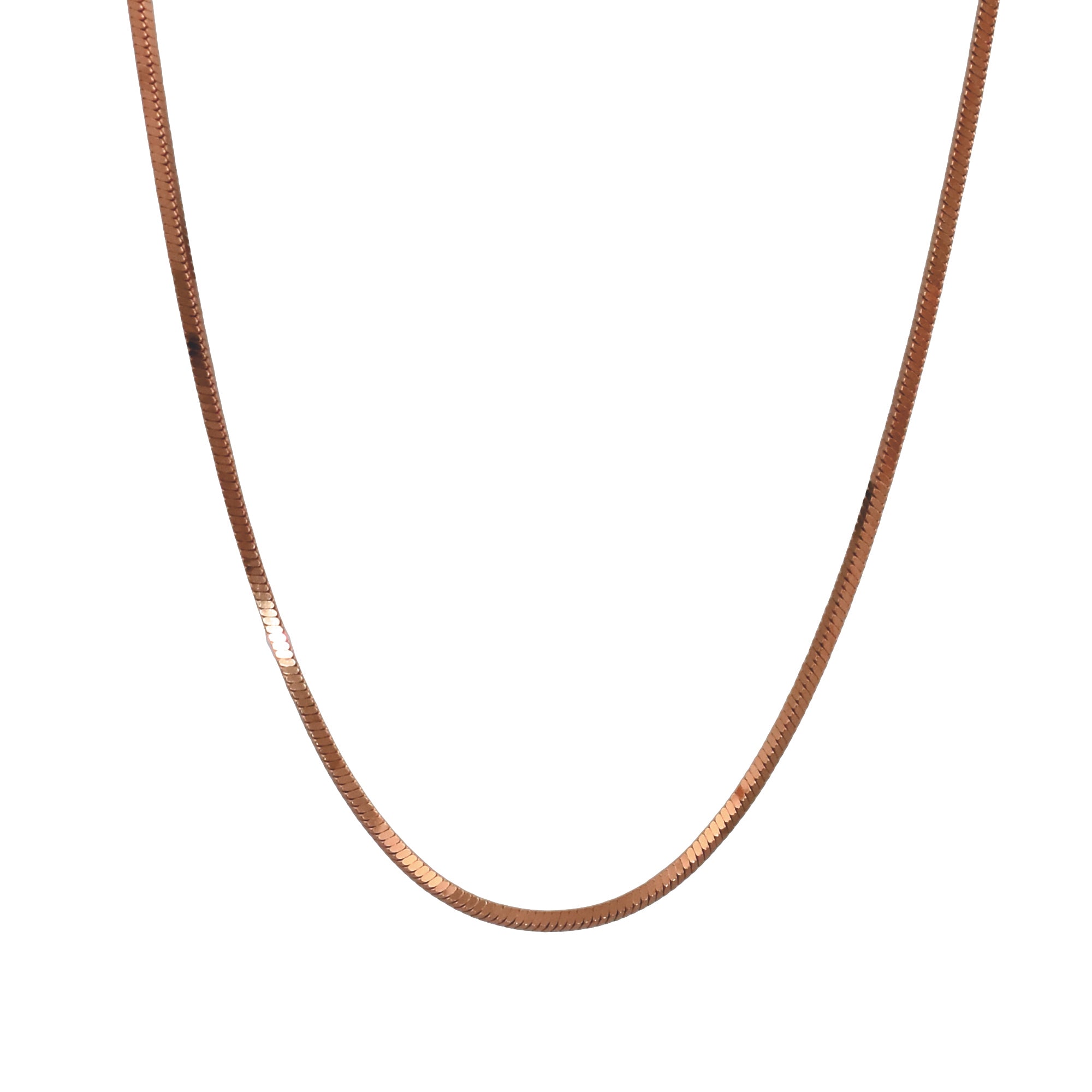 Quadra Rose Gold Chain 120 45cm