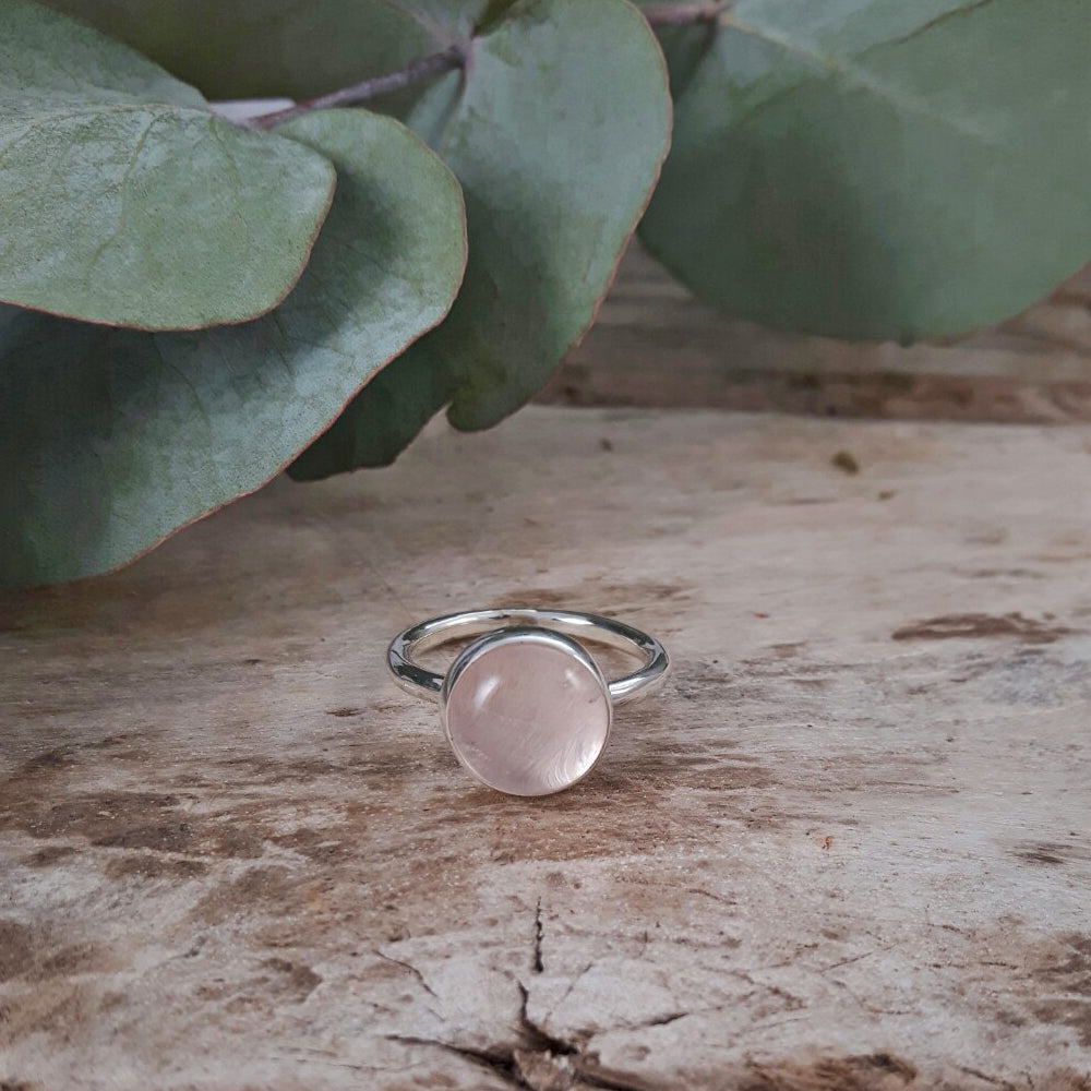 Grace Rose Quartz Ring