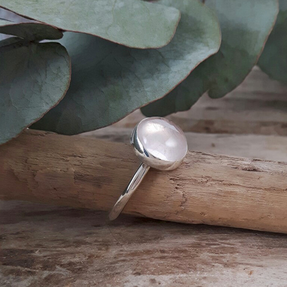 Grace Rose Quartz Ring