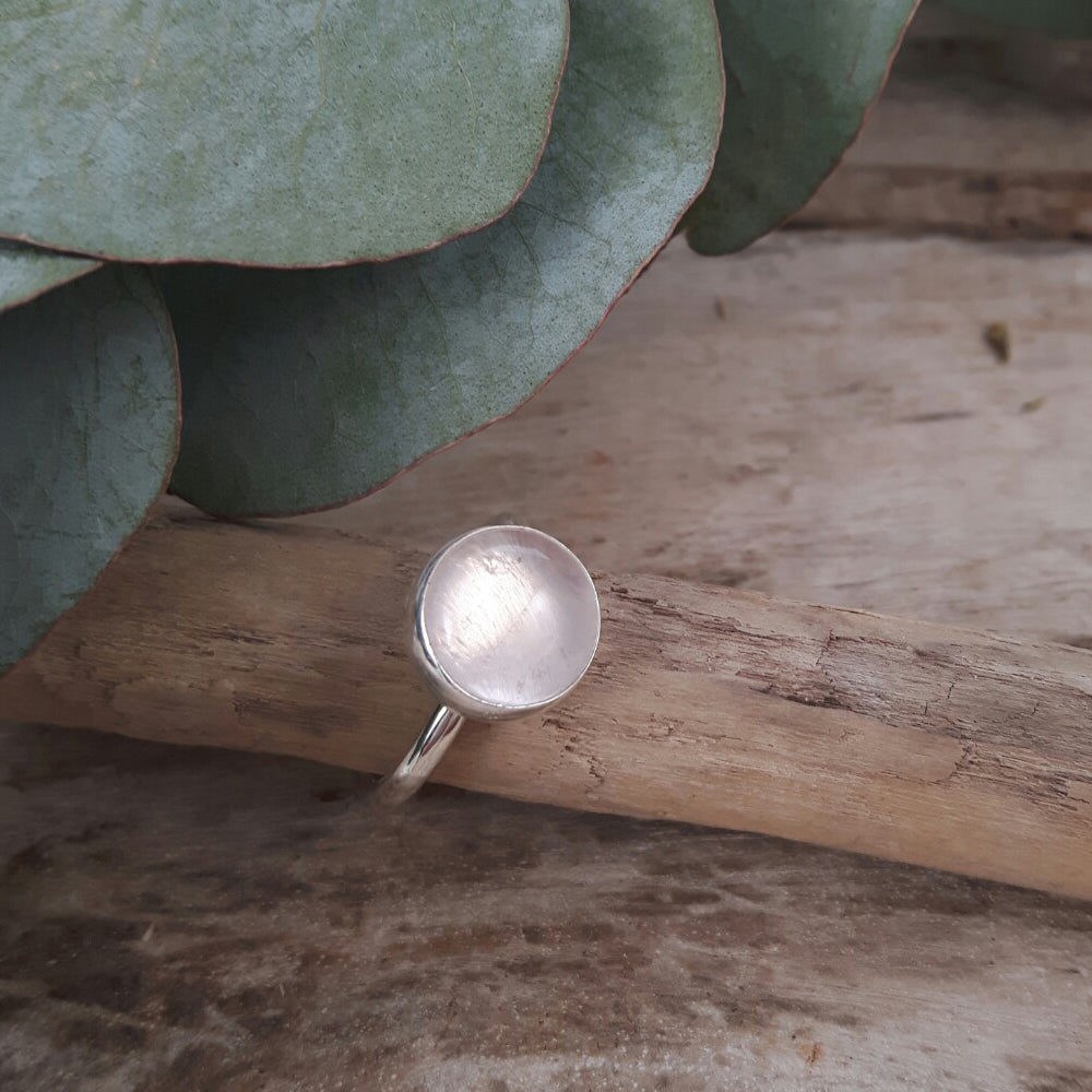 Grace Rose Quartz Ring