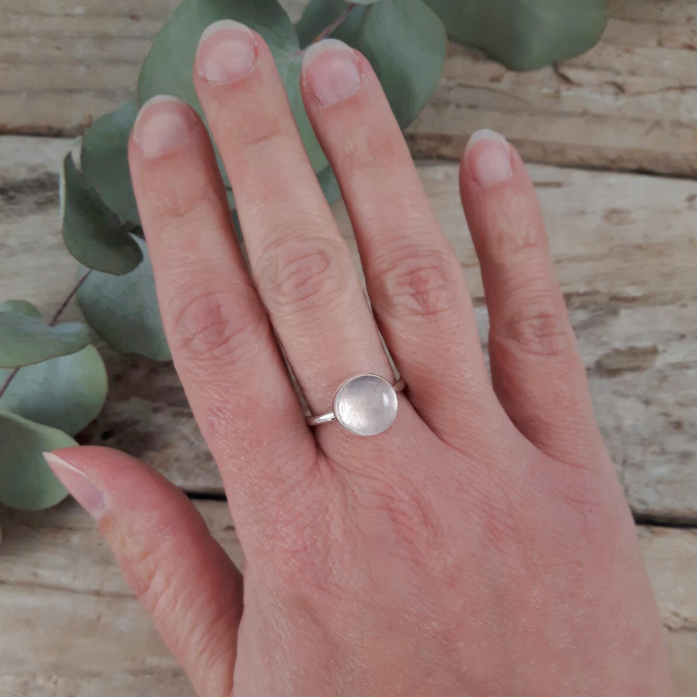 Grace Rose Quartz Ring