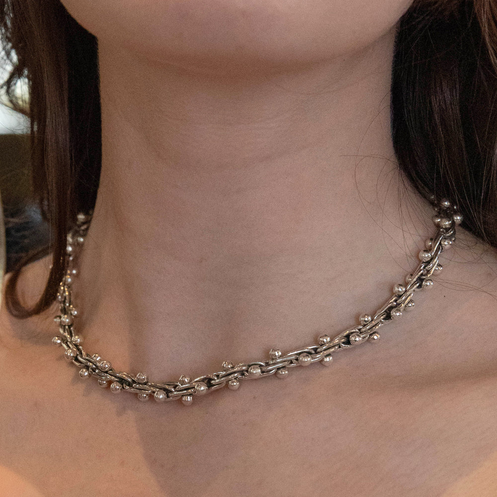 Lolita Bola Oxidised Necklace