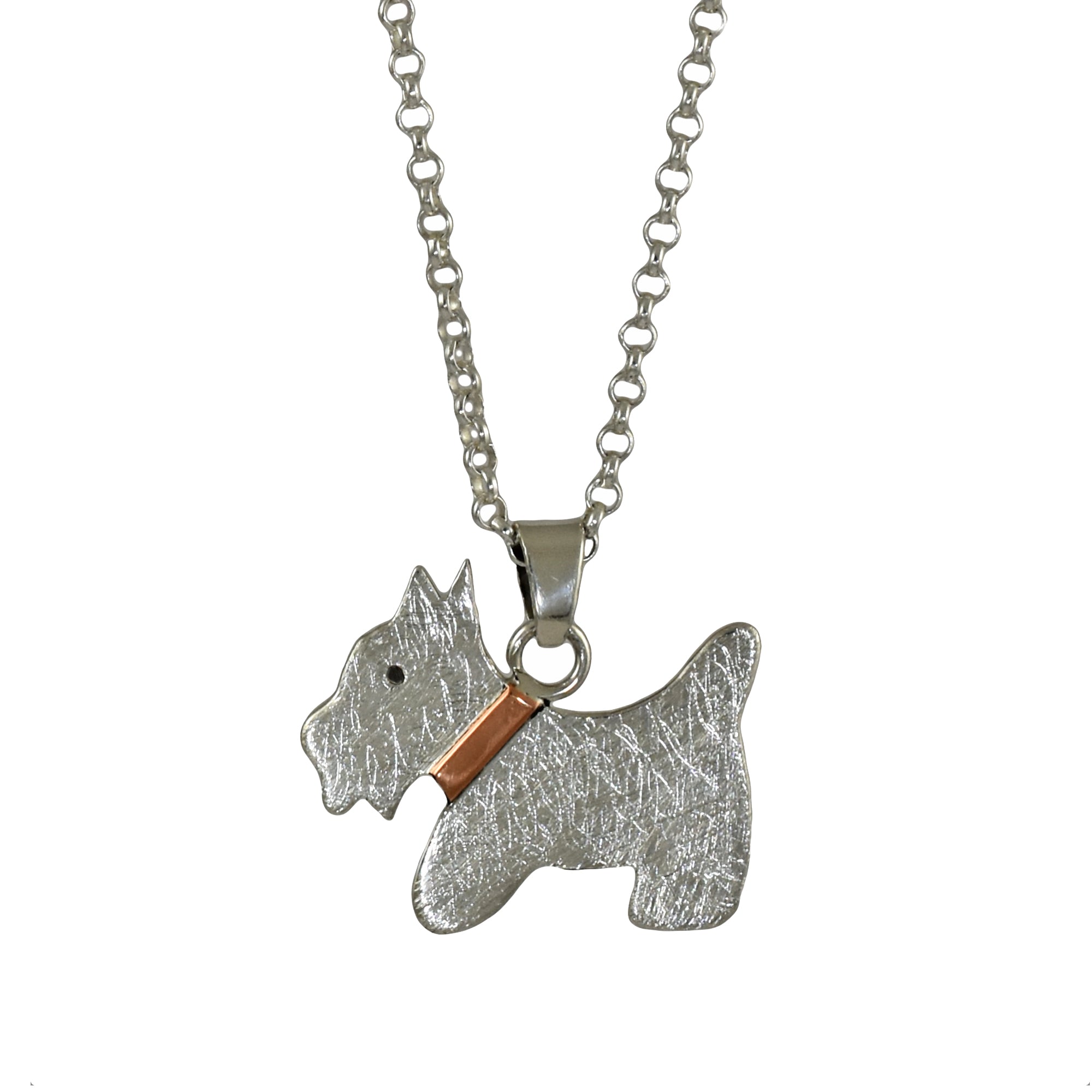 Duet Scottie Dog Pendant