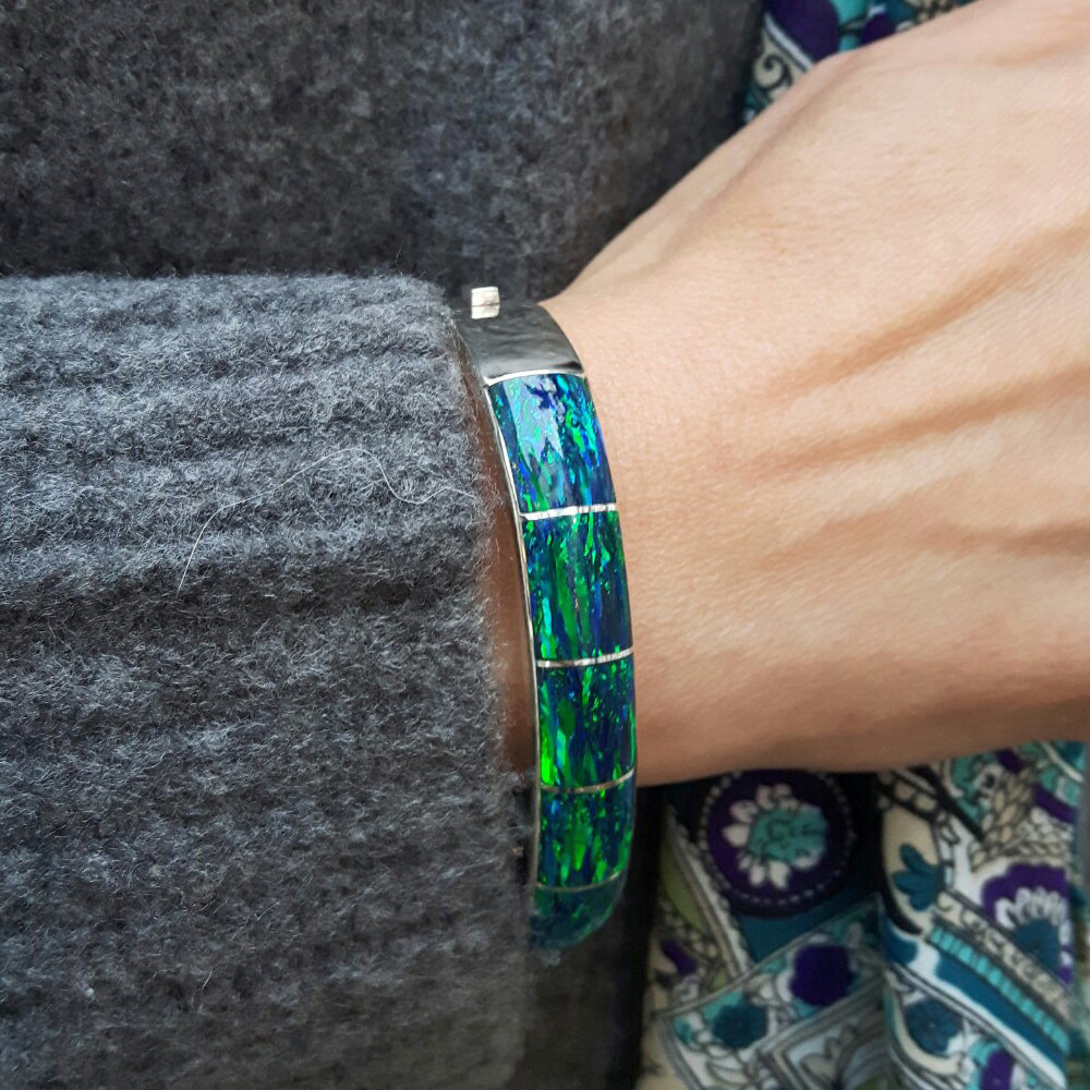 Flinder Lavinia Emerald B/C Bracelet