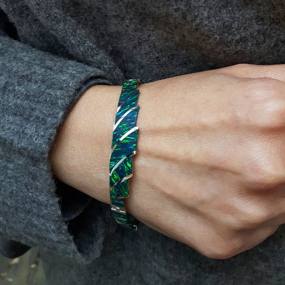 Flinder Guinevere Emerald Bracelet