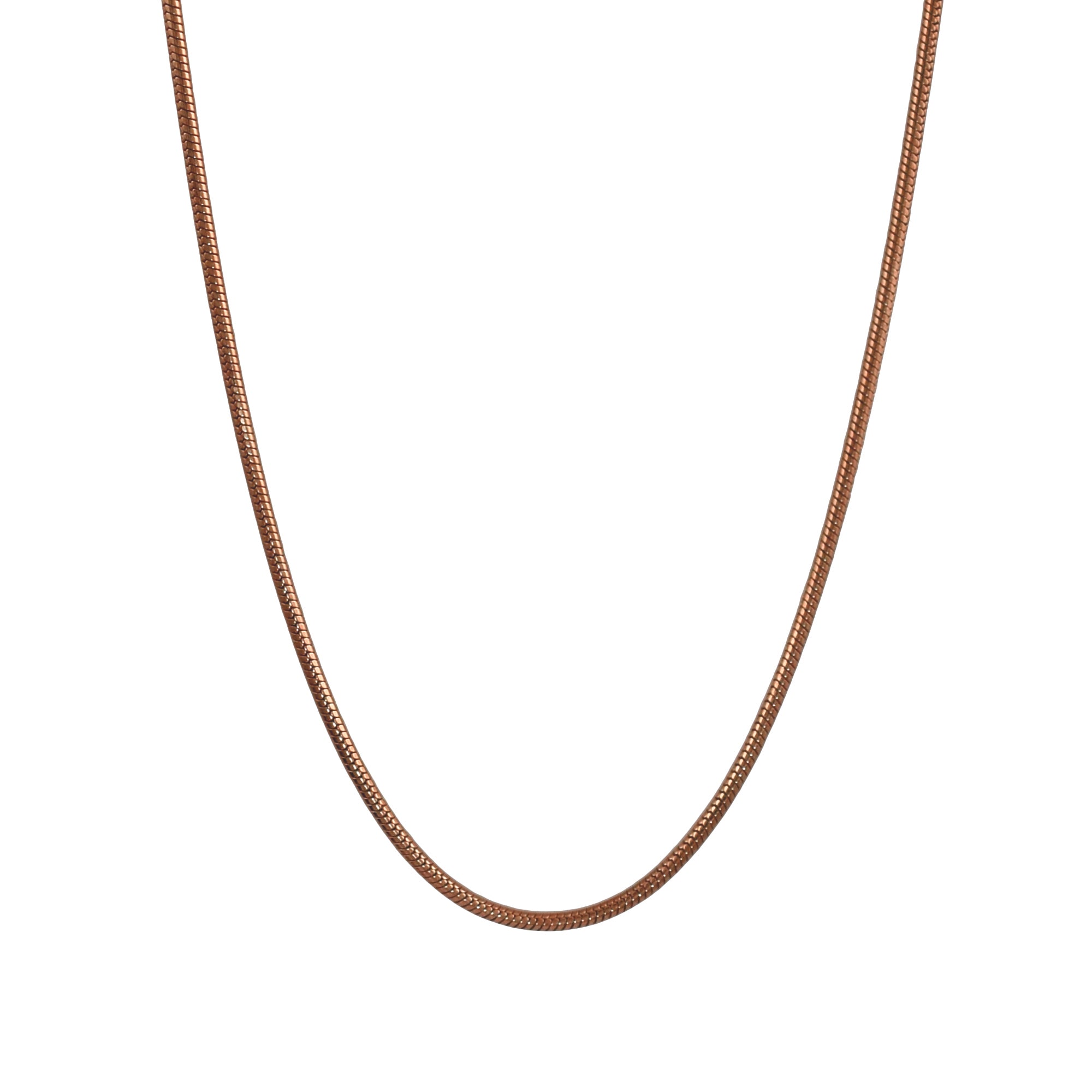 Tonda Matt Rose Gold 120 45cm Chain