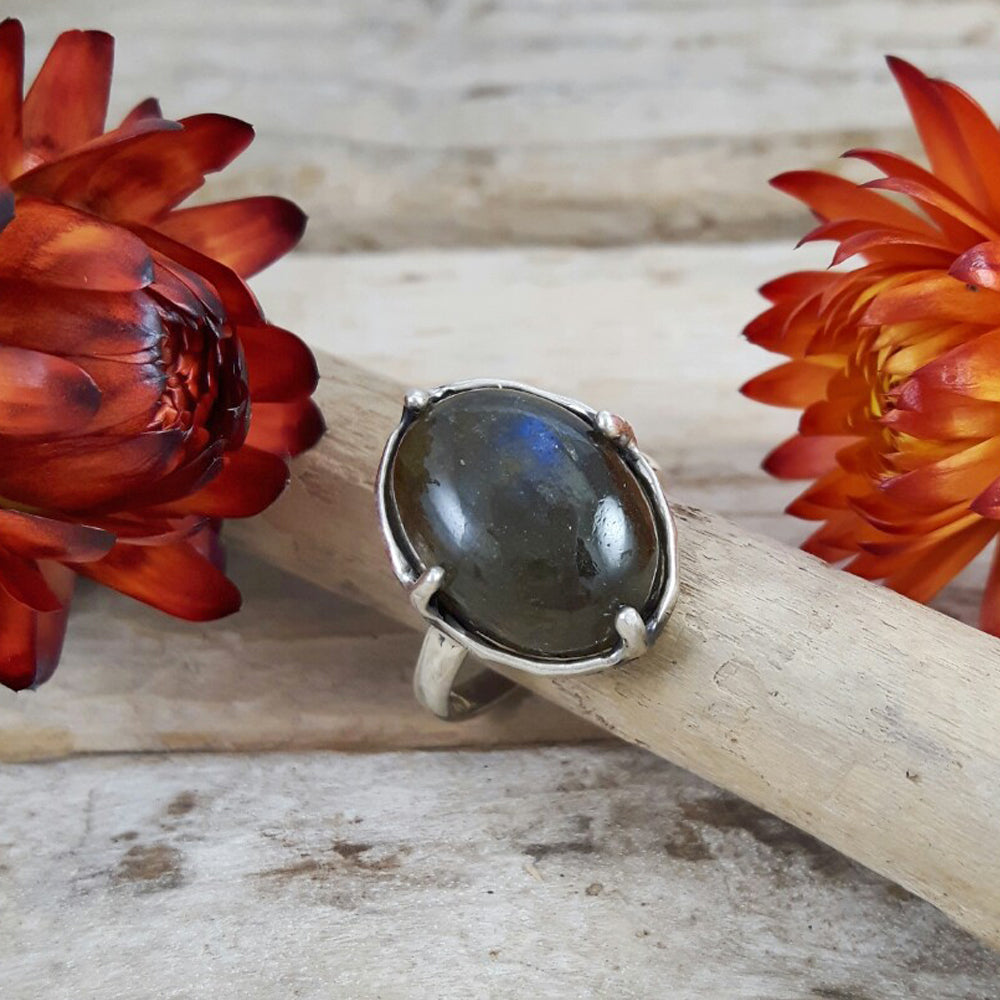 FURTHER REDUCED! Yulya Labradorite Ring